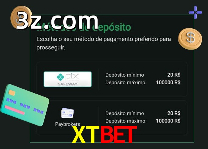 O cassino XTBETbet oferece uma grande variedade de métodos de pagamento